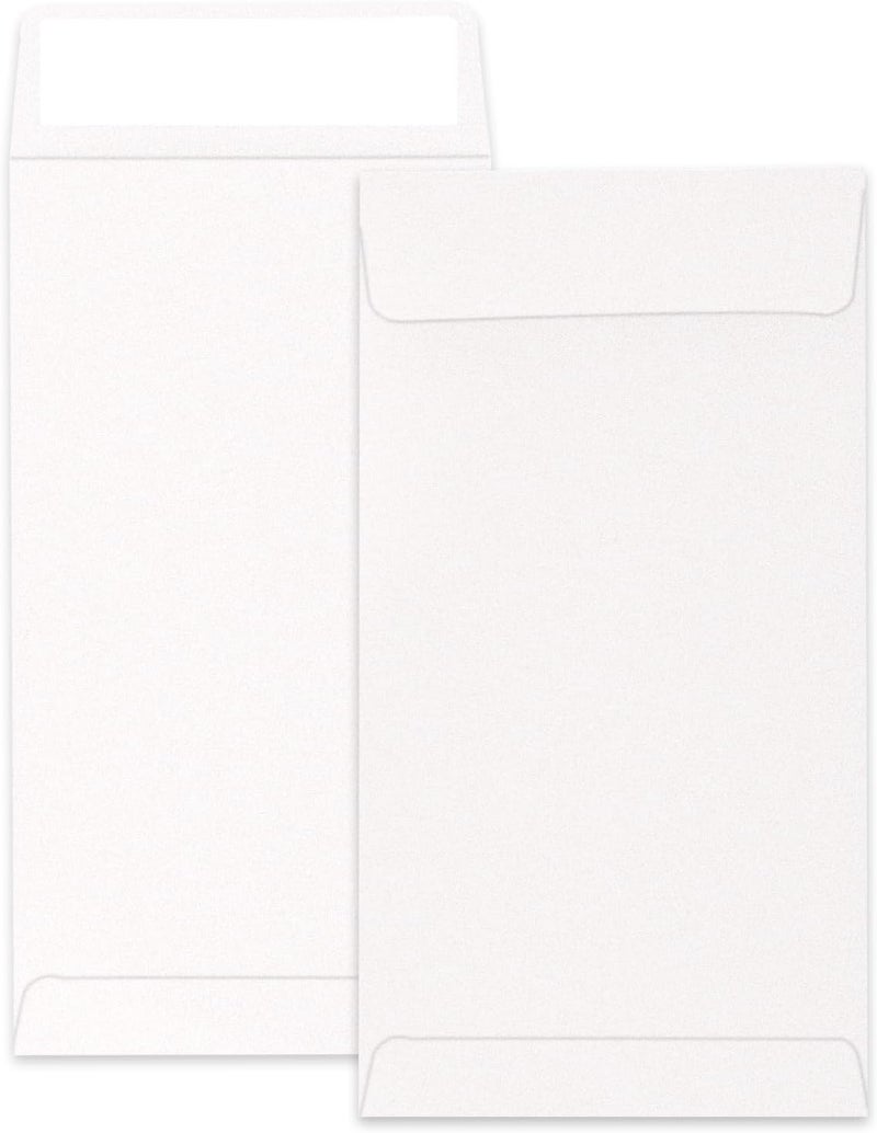 xflyxin Cash Envelopes 100 packs 3.5x6.5 inches, white envelopes, coin envelopes, seed envelopes, colored envelopes Cash, suitable for budgets, checks, coins, jewelry, small items, Large, xf007 - Image 1